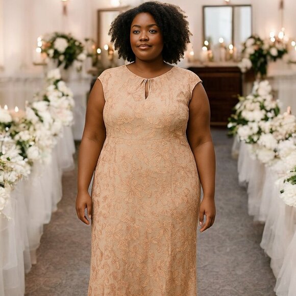 Beautiful Gently Used Alex Evenings Formal Dress - Picture 1 of 4